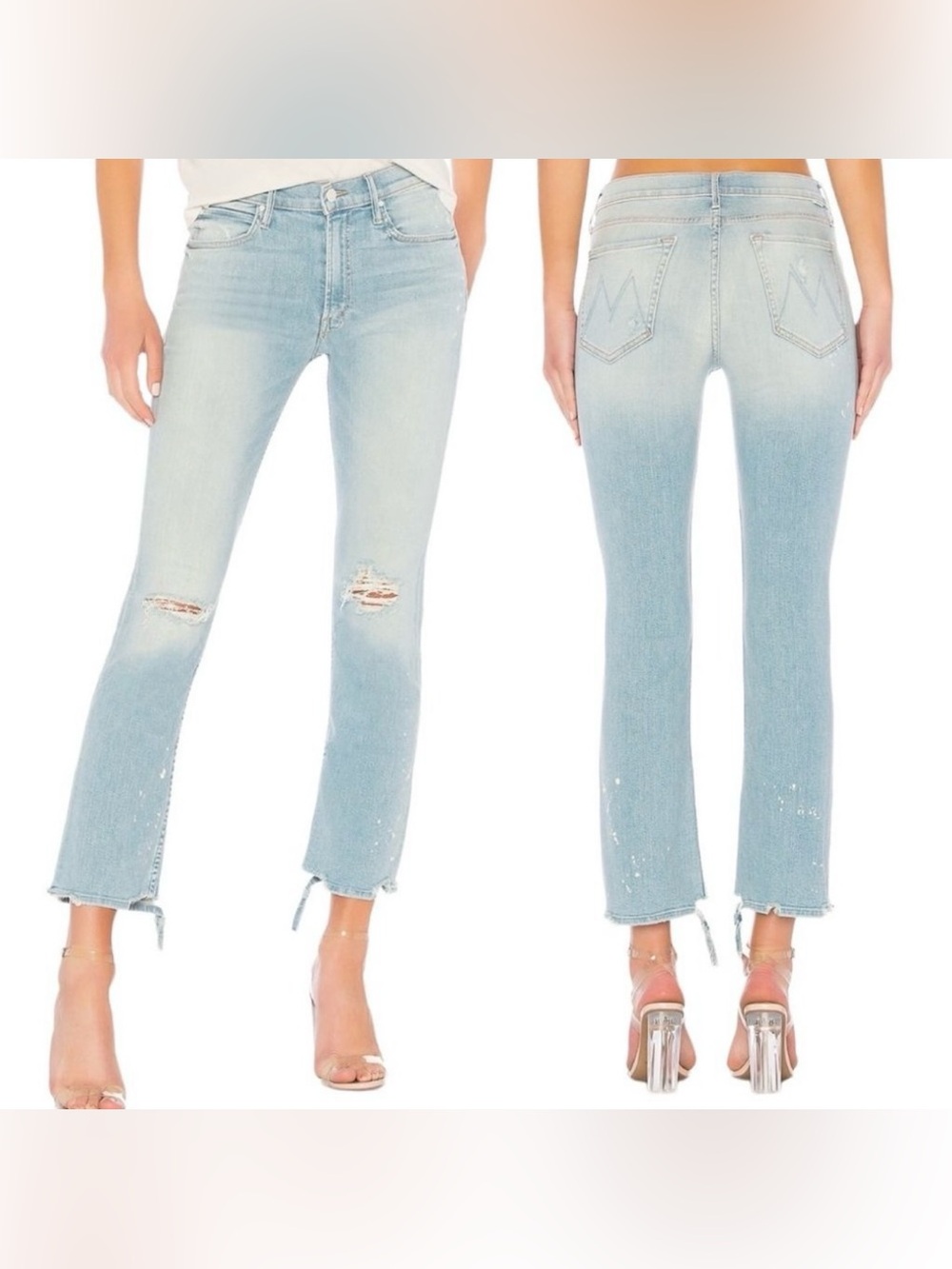 MOTHER The Dutchie Ankle Jean in Nice Shot Size 27